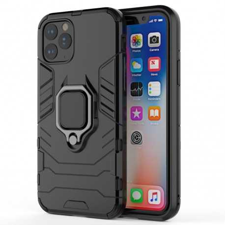 iPhone 11 Pro St&ouml;tt&aring;ligt Skal med Ringh&aring;llare ThinArmor-iPhone 11 Pro-Shockproof.se