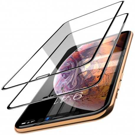 iPhone 11 Pro Max H&auml;rdat Glas 0.26mm 9H Fullframe-iPhone 11 Pro Max-Shockproof.se