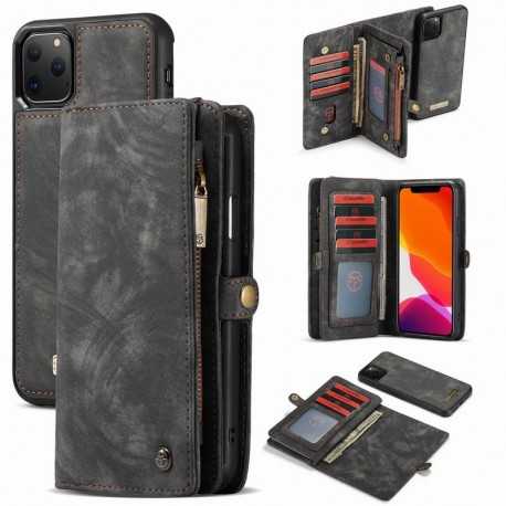 iPhone 11 Pro Max Pl&aring;nboksfodral Multi-Slot 13-FACK-iPhone 11 Pro Max-Shockproof.se