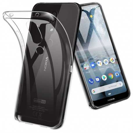 Nokia 4.2 St&ouml;tt&aring;ligt Genomskinligt Skal Simple-Nokia 4.2-Shockproof.se