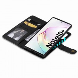 Samsung Note 10 Plus Praktiskt Fodral med Magnetskal 6-Fack Winston® V2