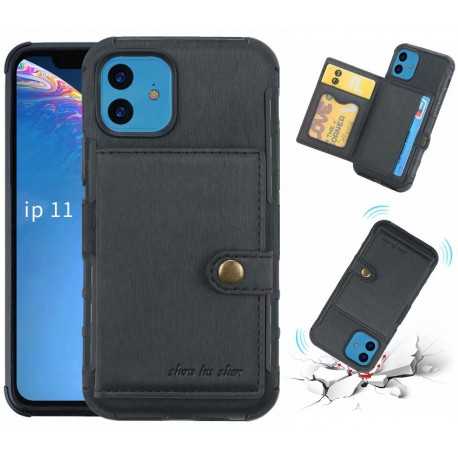 iPhone 11 St&ouml;tt&aring;ligt Skal med Kortplats 4-FACK Streetwise V3-iPhone 11-Shockproof.se