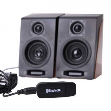 AUX Bluetooth Audio Reciever Stereo Adapter f&ouml;r Tr&aring;dl&ouml;s Musik-Kablar & Adaptrar-Shockproof.se