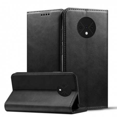 OnePlus 7T Pl&aring;nboksfodral PU-L&auml;der 4-FACK-Oneplus 7T-Shockproof.se