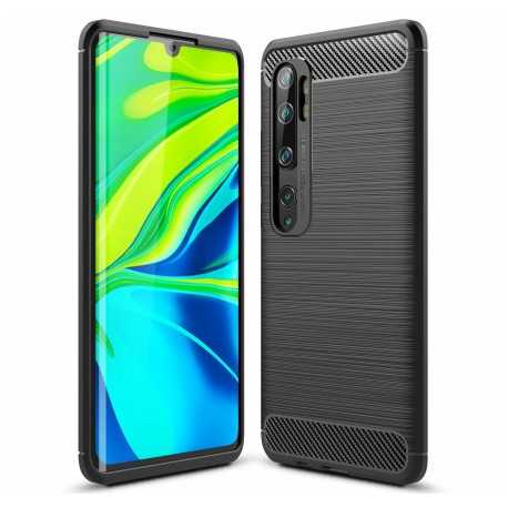 Xiaomi Mi Note 10 / 10 Pro St&ouml;tt&aring;ligt Skal SlimCarbon-Xiaomi Mi Note 10-Shockproof.se