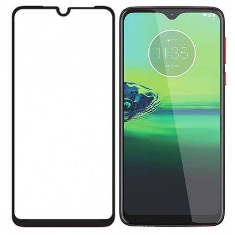 2-PACK Moto E6 Plus H&auml;rdat Glas 0.26mm 9H Fullframe-Motorola Moto E6 Plus-Shockproof.se