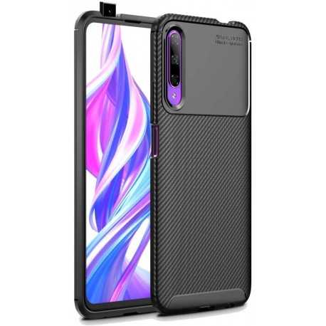 Huawei P Smart Pro St&ouml;tt&aring;ligt Slimmat Skal FullCarbon V4-P Smart Pro-Shockproof.se