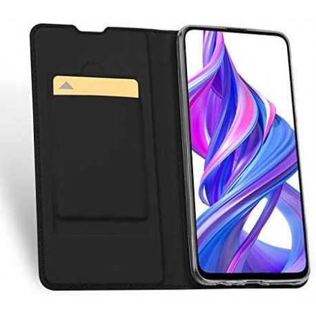 Huawei P Smart Pro Flipfodral Skin Pro med Kortfack-P Smart Pro-Shockproof.se