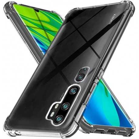 Xiaomi Mi Note 10 / 10 Pro St&ouml;tt&aring;ligt Skal med F&ouml;rst&auml;rkta H&ouml;rn-Xiaomi Mi Note 10-Shockproof.se