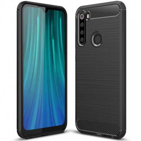 Xiaomi Redmi Note 8 St&ouml;tt&aring;ligt Skal SlimCarbon-Xiaomi Redmi Note 8-Shockproof.se