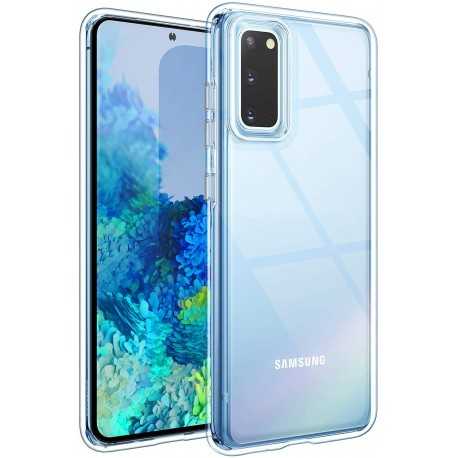 Samsung S20 St&ouml;tt&aring;ligt Genomskinligt Skal Simple-Samsung S20-Shockproof.se