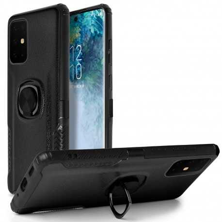 Samsung S20 Plus Praktisk St&ouml;tt&aring;ligt Skal med Ringh&aring;llare V5-Samsung S20 Plus-Shockproof.se