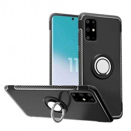 Samsung Galaxy S20 Plus Praktisk St&ouml;tt&aring;ligt Skal med Ringh&aring;llare V2-Samsung S20 Plus-Shockproof.se