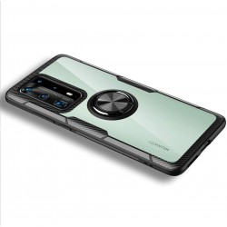 Samsung Galaxy A51 Praktisk Stöttåligt Skal med Ringhållare V4