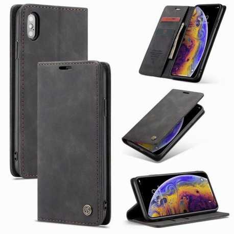 iPhone XS / X Elegant Flipfodral CaseMe 3-FACK-iPhone XS-Shockproof.se