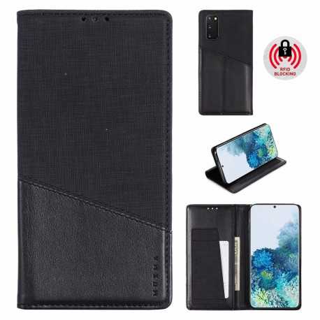 Samsung S20 Elegant Fodral i PU-L&auml;der med RFID Block-Samsung S20-Shockproof.se