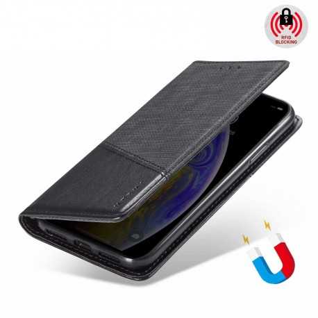 Huawei P30 Lite Elegant Fodral i PU-L&auml;der med RFID Block-P30 Lite-Shockproof.se
