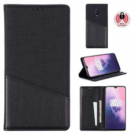 OnePlus 6T Elegant Fodral i PU-L&auml;der med RFID Block-OnePlus 6T-Shockproof.se