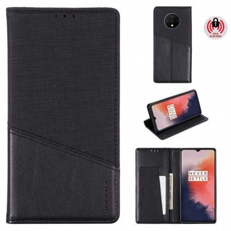 OnePlus 7T Elegant Fodral i PU-L&auml;der med RFID Block-Oneplus 7T-Shockproof.se