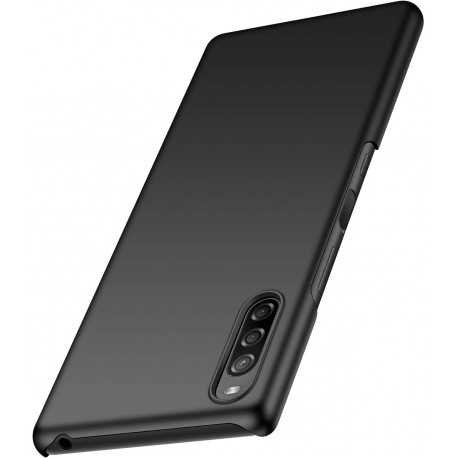 Xperia L4 Ultratunt Mattsvart Skal Basic V2-Xperia L4-Shockproof.se