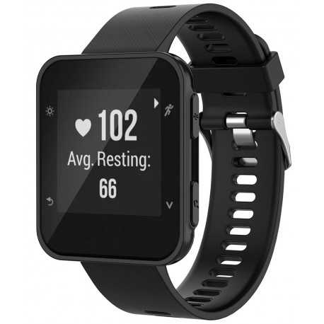 Garmin Forerunner 30 & 35 Stilren Silikon Armband Runnr-Smartwatch-tillbeh&ouml;r-Shockproof.se