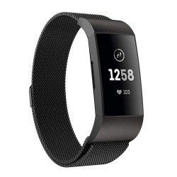 Fitbit Charge 3 Armband Milanesisk Loop