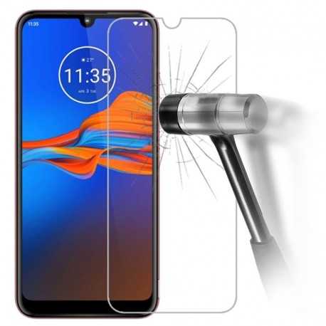 Motorola Moto E6s H&auml;rdat glas 0.26mm 2.5D 9H-Motorola Moto E6s-Shockproof.se