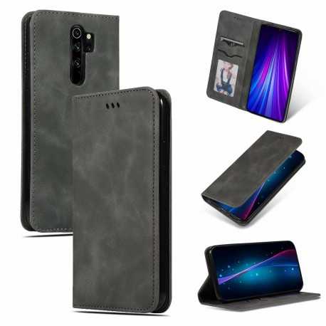 Xiaomi Redmi Note 8 Pro Flipfodral Kortfack Mocka-Xiaomi Redmi Note 8 Pro-Shockproof.se