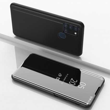 Samsung A21s Smart Flipfodral Clear View Standing V2 Rocket-Samsung A21s-Shockproof.se