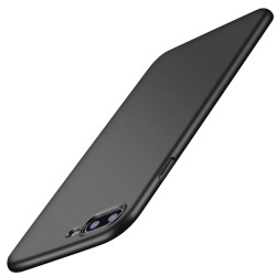 iPhone SE (2020) Ultratunn Gummibelagd Mattsvart Skal Basic® V2