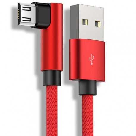 3m Slitstark Fl&auml;tad Metallic Micro-USB Kabel Quick Charge 3.0-Kablar & Adaptrar-Shockproof.se