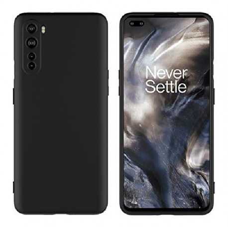 OnePlus Nord Ultratunt Mattsvart Skal Basic V2-OnePlus Nord-Shockproof.se
