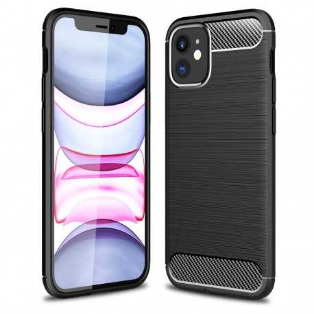 iPhone 12 St&ouml;tt&aring;ligt Skal SlimCarbon-iPhone 12-Shockproof.se