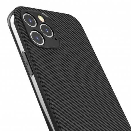 iPhone 12 Pro Max St&ouml;tt&aring;ligt Skal FullCarbon V2-iPhone 12 Pro Max-Shockproof.se