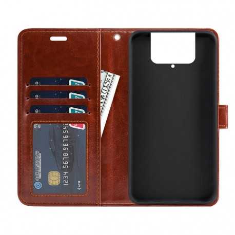 Zenfone 7 Pl&aring;nboksfodral PU-L&auml;der 4-FACK Evry - Svart-Zenfone 7-Shockproof.se