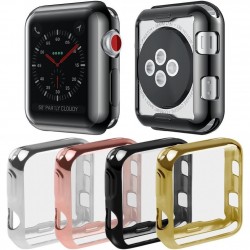 Apple Watch 40mm Heltäckande Skal Metallic
