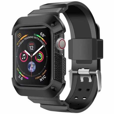 Apple Watch Series 6 44mm St&ouml;tt&aring;ligt Skal med Armband TerraActive-Smartwatch-tillbeh&ouml;r-Shockproof.se