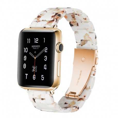 Apple Watch 38/40/41mm Series 1-7 & SE Premium Harts Armband-Smartwatch-tillbeh&ouml;r-Shockproof.se