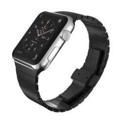 Länkarmband Apple Watch SE 44mm Svart