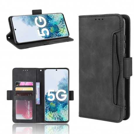 Samsung Galaxy S20 FE Pl&aring;nboksfodral PU-L&auml;der 6-FACK Winston V3-Samsung S20 FE (2020 & 2022)-Shockproof.se