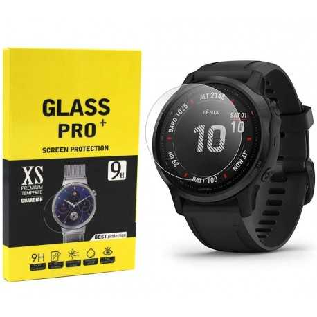Garmin Fenix 6S/6S Pro H&auml;rdat Glas 0.2mm 9H 2.5D-Garmin Fenix 6S-Shockproof.se