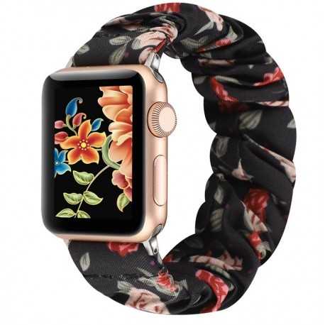 Apple Watch 38/40/41mm Elegant Elastisk Tyg Armband-Smartwatch-tillbeh&ouml;r-Shockproof.se