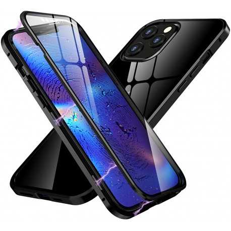 iPhone 12 Pro Max Helt&auml;ckande Premium Skal Glassback V4-iPhone 12 Pro Max-Shockproof.se
