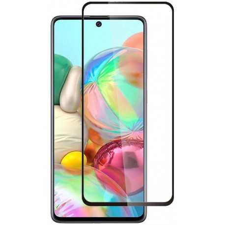 Samsung Galaxy A42 5G H&auml;rdat Glas 0.26mm 9H Fullframe-Samsung A42 5G-Shockproof.se