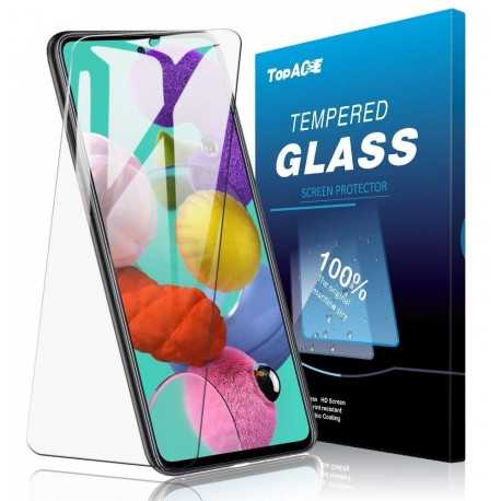 Samsung Galaxy A42 5G H&auml;rdat glas 0.26mm 2.5D 9H-Samsung A42 5G-Shockproof.se
