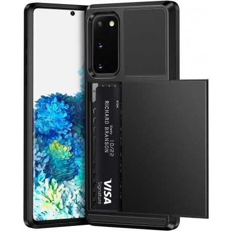 Samsung Galaxy S20 FE St&ouml;tt&aring;ligt Skal med Kortfack-Samsung S20 FE (2020 & 2022)-Shockproof.se