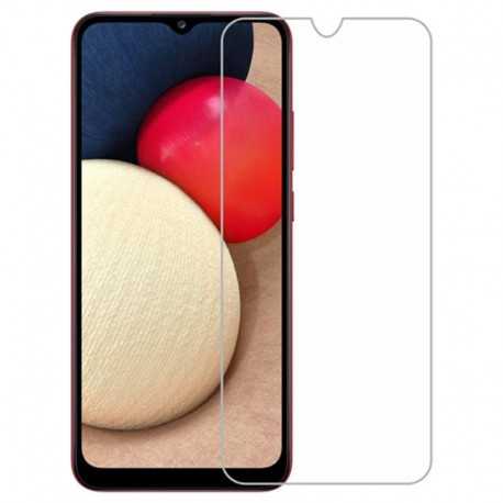 2-PACK Samsung A02s H&auml;rdat glas 0.26mm 2.5D 9H-Samsung A02s -Shockproof.se