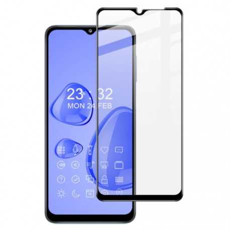 Samsung A12 H&auml;rdat Glas 0.26mm 9H Fullframe-Samsung A12-Shockproof.se