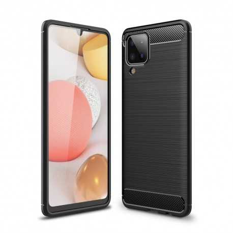Samsung A12 5G St&ouml;tt&aring;ligt Skal SlimCarbon-Samsung A12-Shockproof.se