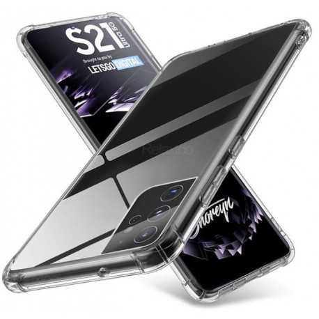 Samsung S21 Plus St&ouml;tt&aring;ligt Skal med F&ouml;rst&auml;rkta H&ouml;rn-Samsung S21 Plus-Shockproof.se
